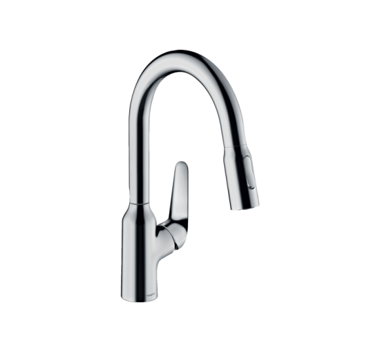 Смеситель Hansgrohe M42-H180 для кухни с выдвижным изливом (71801000)