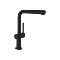 Смеситель Hansgrohe Talis M54 270 1jet кухонный ECO с вытяжным изливом Matt Black (72845670)