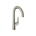 Змішувач Hansgrohe Talis 220 1Jet кухонний Stainless Steel Finish (72814800)