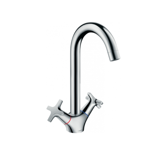 Смеситель Hansgrohe Logis Classic 220 двухвентельный для кухни (71285000)