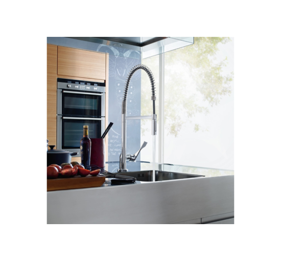 Змішувач Axor Citterio 230 Semi-Pro для кухні (39840000) Chrome