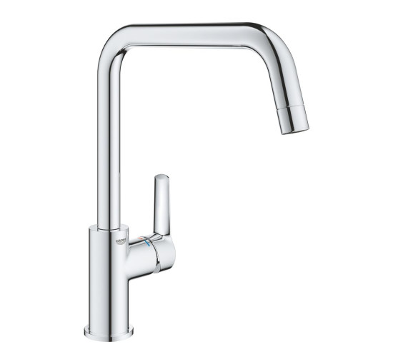 Смеситель для кухни однорычажный GROHE Start хром латунь 30470000