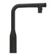 Смеситель для кухни с выдвижной воронкой GROHE Essence SmartControl черный латунь 31892KF0