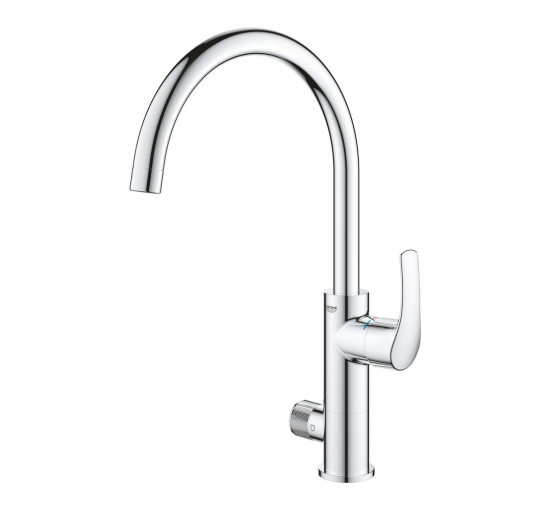 Смеситель для кухни с краном для фильтрованной воды GROHE Blue Pure Eurosmart хром латунь 30383000