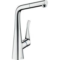 Смеситель hansgrohe Metris M71 для кухонной мойки, хром 73812000