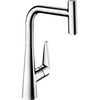 Смеситель hansgrohe Talis Select M51 для кухонной мойки под сталь 73853800
