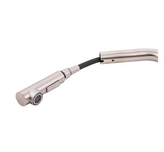Смеситель для кухни Qtap Karuska 9139103FN с выдвижным изливом