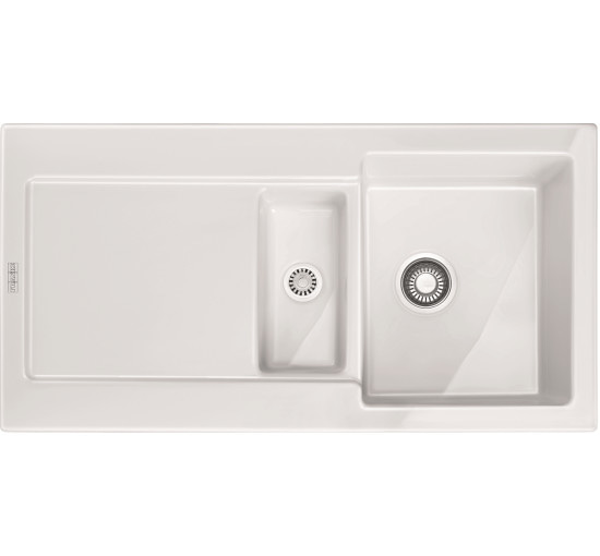 Кухонная мойка Franke Mythos MRK 651-100 (124.0335.700) керамическая - врезная - оборотная - цвет Белый