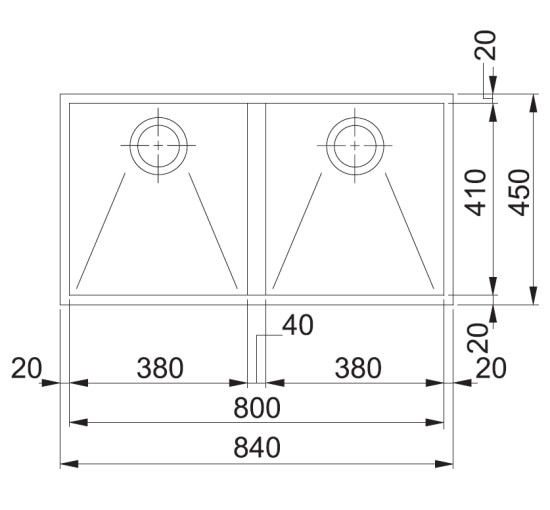 Кухонная мойка Franke Planar PPX 120 (122.0198.205) нержавеющая сталь - монтаж под столешницу - полированная