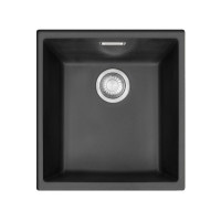 Кухонна мийка Franke Kubus KBG 110-34 (125.0158.601) гранітна - монтаж під стільницю - колір Онікс