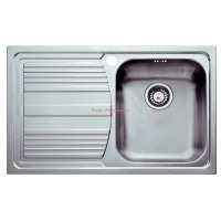 Кухонна мийка Franke Logica Line LLL 611-79 (101.0381.809) нержавіюча сталь - врізна - декорована чаша справа