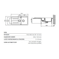 Кухонная мойка Franke BASIS BFG 651 white 970x500 (114.0365.349)