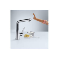 Змішувач Hansgrohe Metris Select 320 кухонний хромований (14883000)