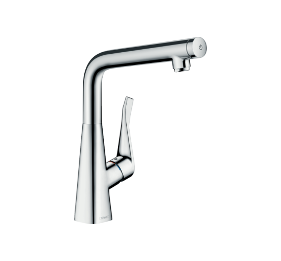 Смеситель Hansgrohe Metris Select 320 кухонный хромированный (14883000)