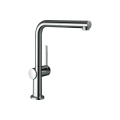 Смеситель Hansgrohe Talis M54 270 1jet кухонный с вытяжным изливом (72808000)
