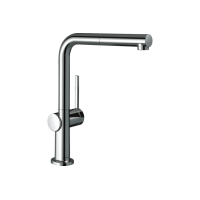 Смеситель Hansgrohe Talis M54 270 1jet кухонный с вытяжным изливом (72808000)