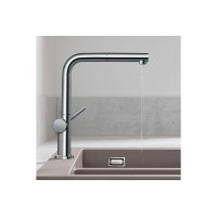 Змішувач Hansgrohe Talis M54 270 1jet кухонний з витяжним виливом (72808000)