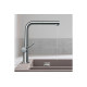 Смеситель Hansgrohe Talis M54 270 1jet кухонный с вытяжным изливом (72808000)