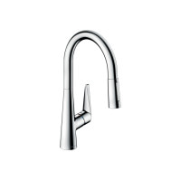 Змішувач Hansgrohe Talis M51 200 2jet для кухні з витяжним виливом Sbox (73851000)