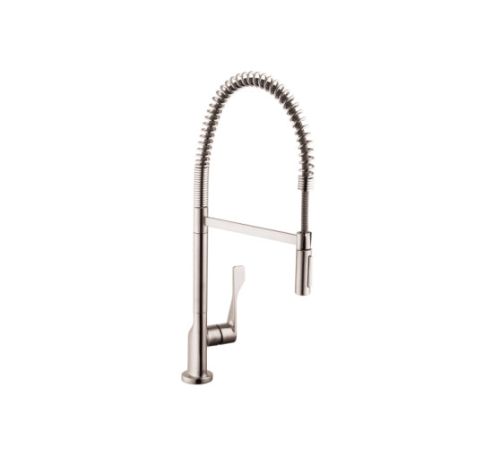 Смеситель Axor Citterio 230 Semi-Pro для кухни (39840800) Stainless Steel