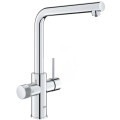 Смеситель для кухни с краном для фильтрованной воды GROHE Blue Pure Minta хром латунь 30588000