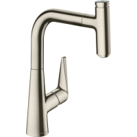 Смеситель hansgrohe Talis Select S для кухонной мойки 72822800 под сталь.