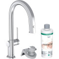 Смеситель для кухни с краном для фильтрованной воды HANSGROHE Aqittura M91 хром латунь 76801000