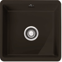 Кухонна мийка Franke Mythos KBK 110-40 (126.0335.878) керамічна - монтаж під стільницю - колір Онікс