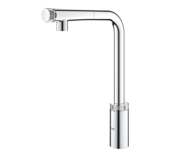Змішувач для кухні з висувним виливом Grohe Minta SmartControl 31613000