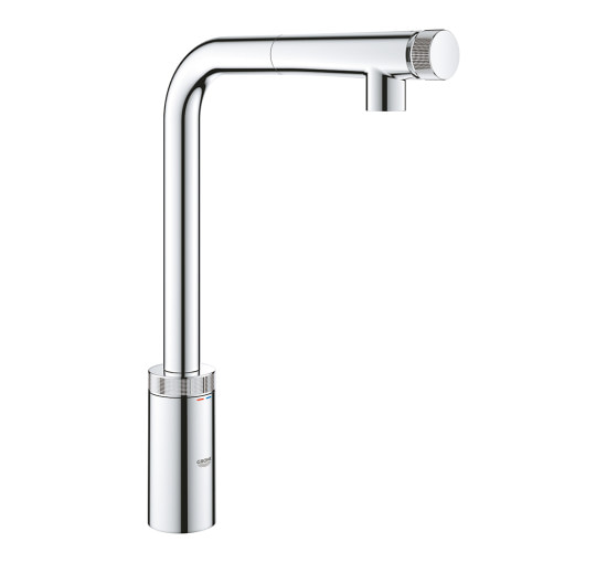 Змішувач для кухні з висувним виливом Grohe Minta SmartControl 31613000