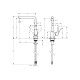 Смеситель Hansgrohe Focus 280 для кухни Matt Black (31817670)