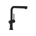 Смеситель Hansgrohe Talis M54 270 1jet кухонный с вытяжным изливом Matt Black (72808670)
