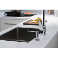 Змішувач Hansgrohe Metris M71 320 2jet кухонний з витяжним виливом Sbox (73801000)