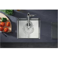 Змішувач Hansgrohe Metris M71 320 2jet кухонний з витяжним виливом Sbox (73801000)