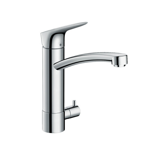 Змішувач Hansgrohe Logis M31 220 для кухні з запірним клапаном (71834000)