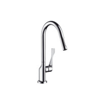 Змішувач Axor Citterio для кухні з витяжною лійкою, колір - сталь 39835800