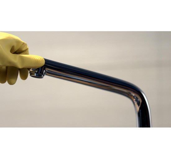 Змішувач hansgrohe Metris для кухонної мийки 14822800 під сталь
