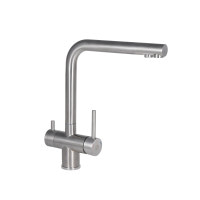 Смеситель для кухн Lidz Aria и 24F-SFS, F-образный с использованием фильтрованной воды (k35)