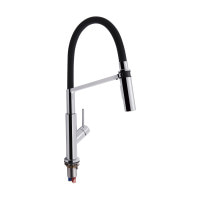 Смеситель для кухни Qtap Katuska 91103AFN с рефлекторным изливом