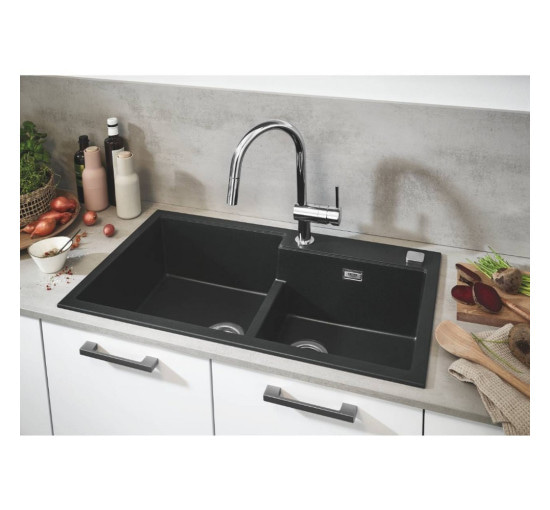 Змішувач для кухні з висувним виливом Grohe Minta 32321002