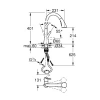 Змішувач для кухні Grohe Zebra 32294DC2