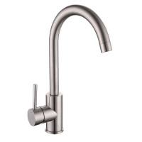 Змішувач для кухні Imprese Lotta сталь (55401-SS)