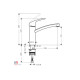 Смеситель Hansgrohe Focus E2 для кухни (31806000)