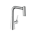 Смеситель Hansgrohe Metris Select 220 кухонный с вытяжным душем (14834000)
