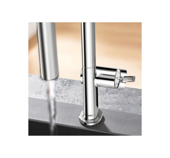 Змішувач Hansgrohe Talis M54 210 2jet кухонний з витяжним виливом (72800000)
