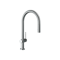 Змішувач Hansgrohe Talis M54 210 2jet кухонний з витяжним виливом (72800000)
