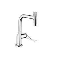 Змішувач Axor Citterio Select 230 2jet для кухні з витяжним виливом Sbox (39862000) Chrome