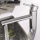 Смеситель для кухни однорычажный с выдвижной воронкой GROHE Concetto хром латунь 30273001