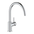 Смеситель для кухни однорычажный GROHE BauClassic хром латунь 31535001