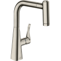 Смеситель hansgrohe Metris M71 для кухонной мойки под сталь 73800800